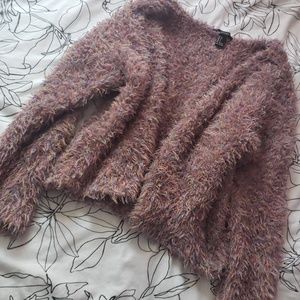 Multicolored Fuzzy Sweater